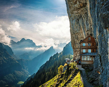 Äscher Cliff_Switzerland