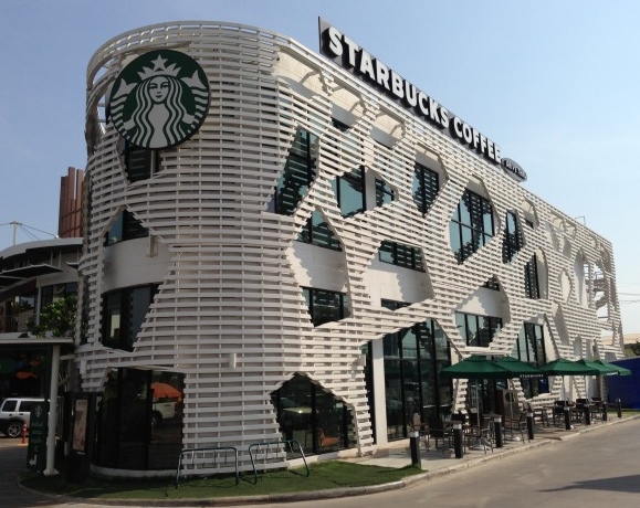 Starbucks Porto Chino in Bangkok, Thailand
