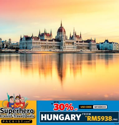 匈牙利：一人全包价从 RM5,9XX起