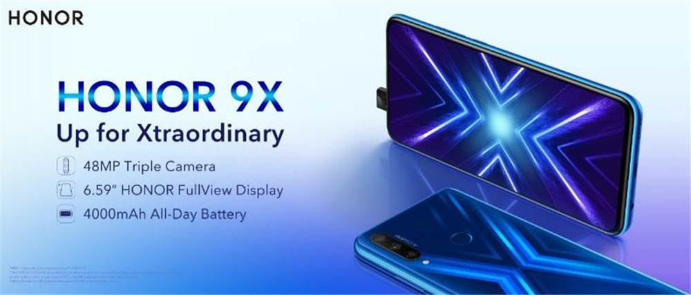 HONOR 9X 手机正式登陆马来西亚！配备Kirin 710F处理器，6GB RAM，升降